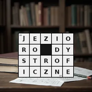 Hasło krzyżówkowe produkcja pierwotna - jezioro dystroficzne – rozwiązanie, synonimy, podpowiedzi i definicje krzyżówkowe